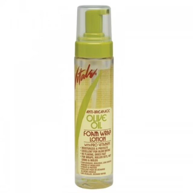 Vitals Olive oil Anti-Breakage Foam Wrap Lotion 237 ml